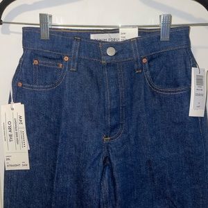 Aritzia Denim Forum The Arlo High Rise Straight Jeans